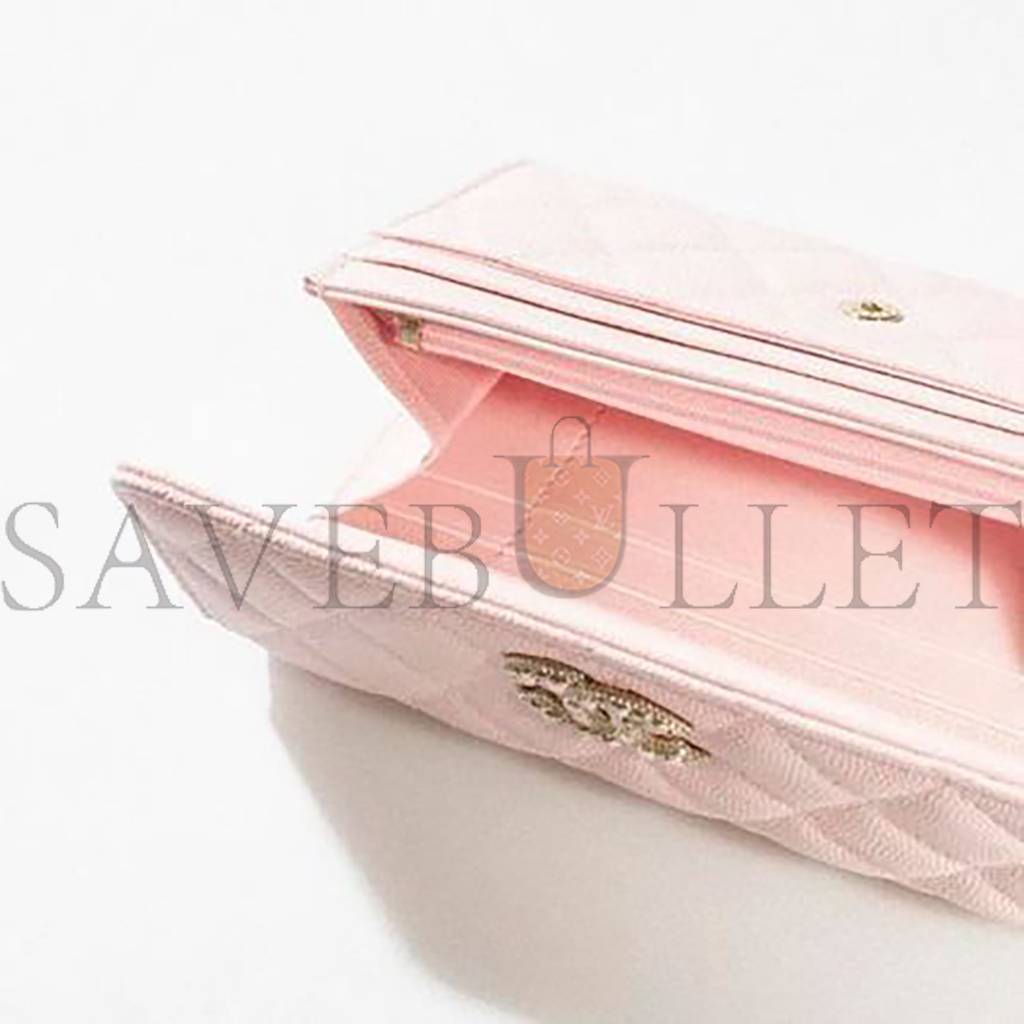 Ch*el flap wallet ap2739 b08043 nh620 (16.5*9*2cm)